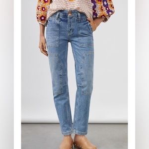 Anthropologie Wander Jeans with Double Front